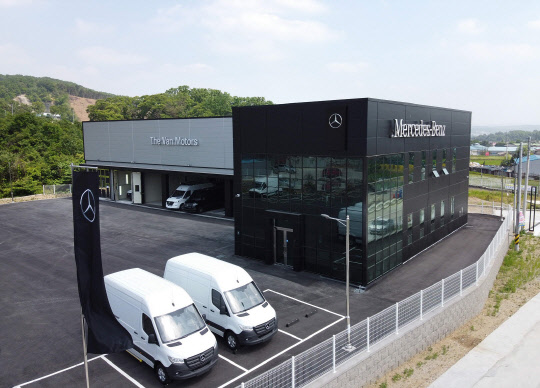 메르세데스-벤츠 밴 용인 서비스센터.<다임러 트럭 코리아 제공>